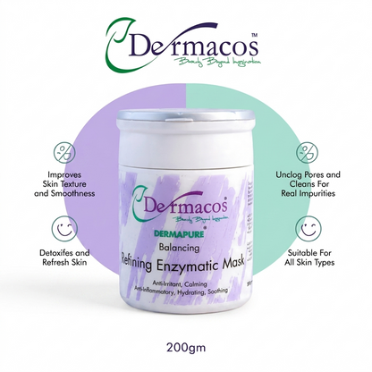 Dermacos Refining Enzymatic Mask  (200gm)